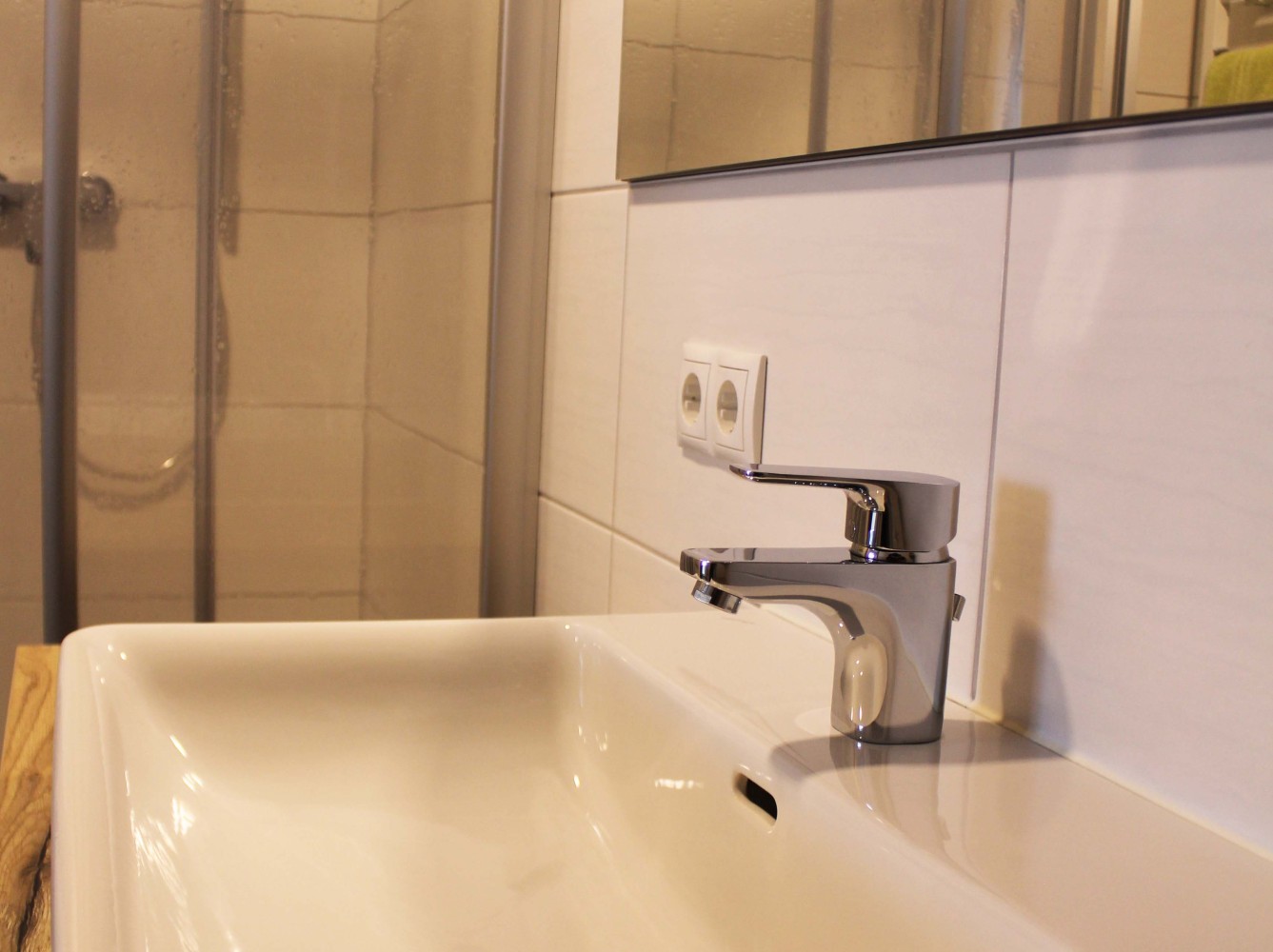 Waschbecken im Appartement