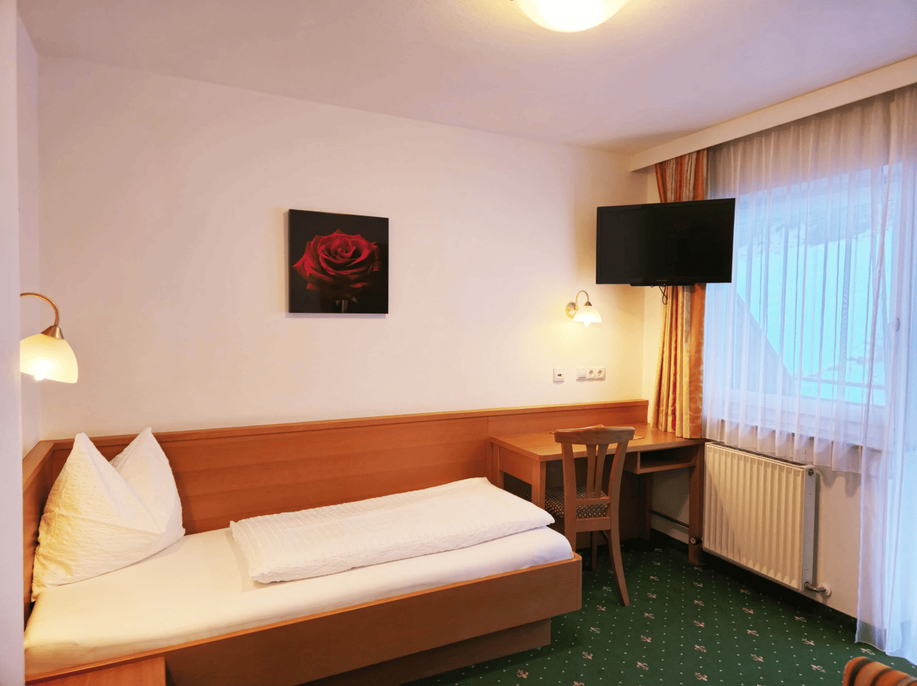 Gemütliches Einzelzimmer im Hotel-Gasthof Posauner