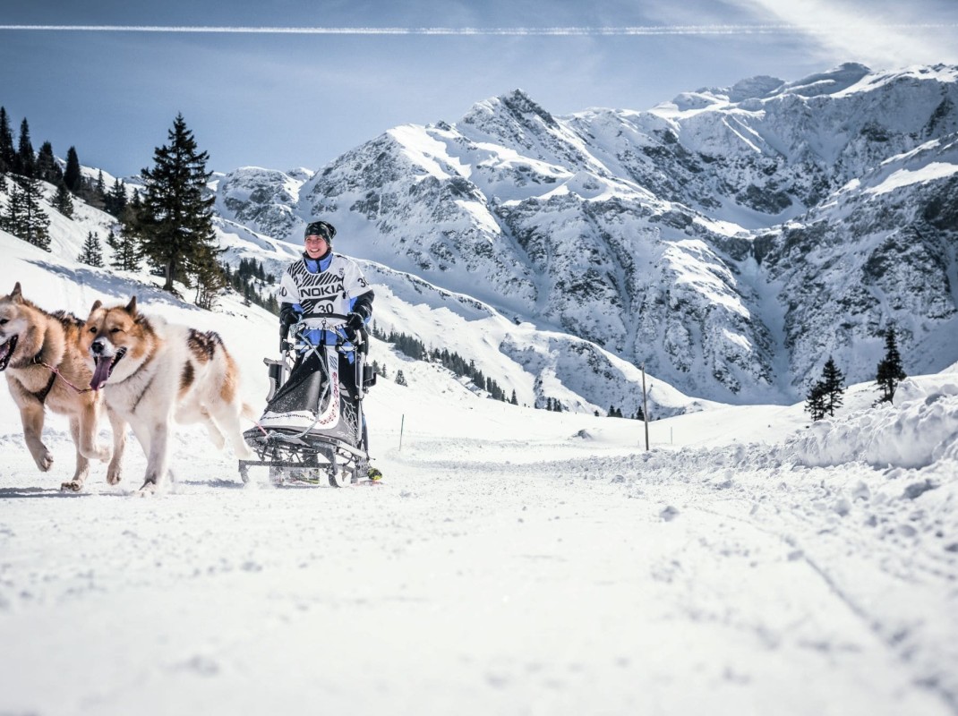 Hundeschlittenfahren in Gastein (c) Gasteinertal Tourismus GmbH, Marktl Photography