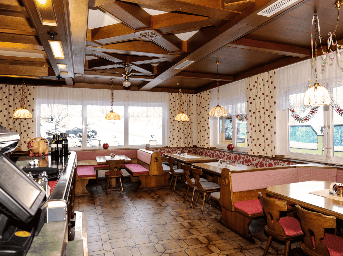 Gaststube im Hotel-Gasthof Posauner