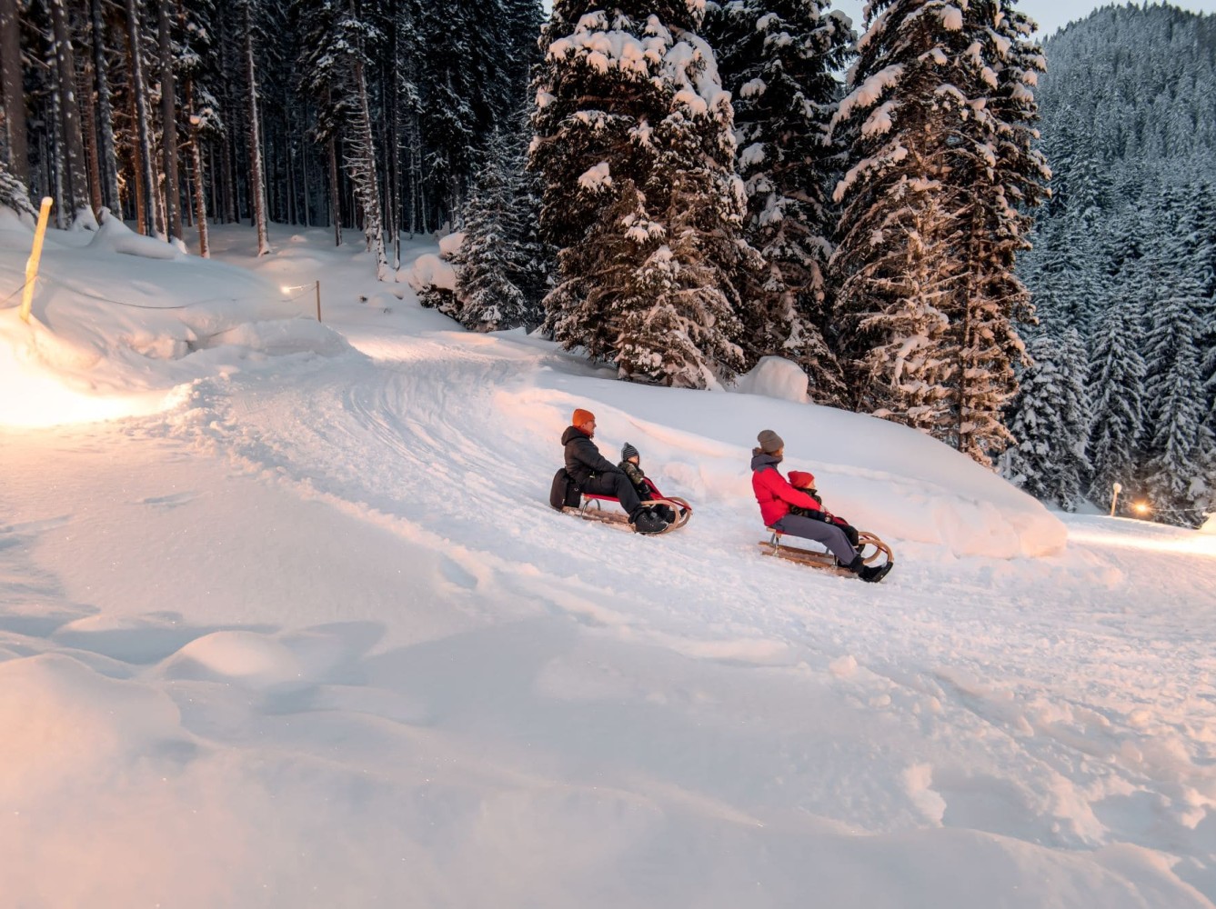 Rodeln in Gastein, Naturrodelbahn Aeroplan (c) Gasteinertal Tourismus GmbH, Marktl Photography